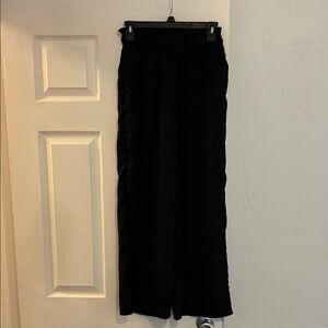 Black Wide-Leg Pants